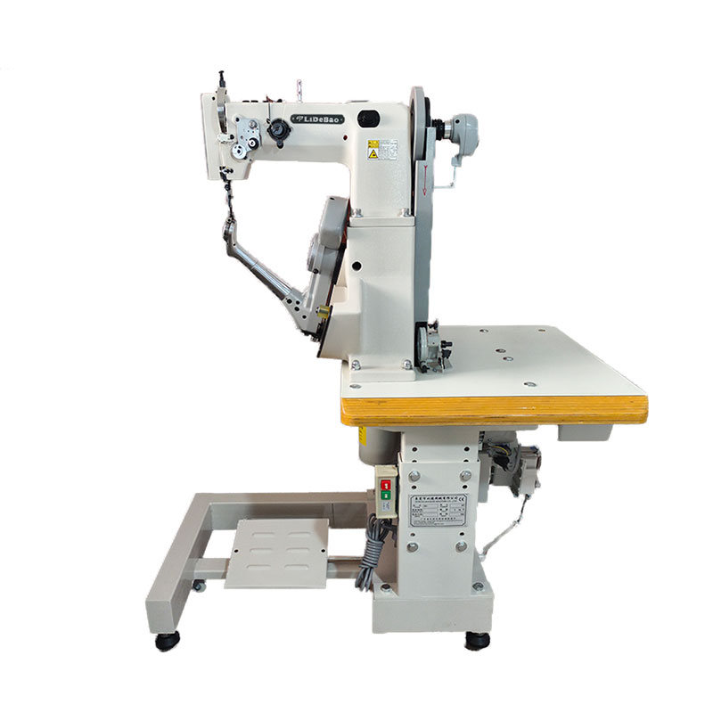 Máquina de costura de sola de parede lateral ligeiramente inclinada